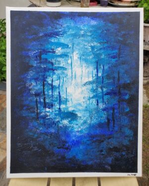 Buy Original and Affordable Filipino Art 21 Blue forest