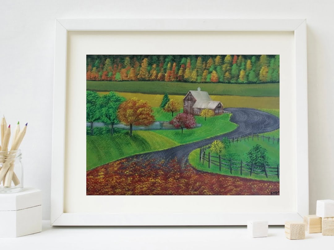 COTTAGE IN FALL 1 COTTAGE IN FALL