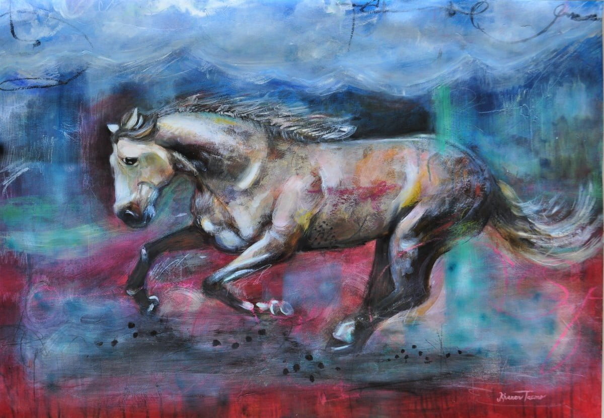 Great Courage 1 horse art great courage