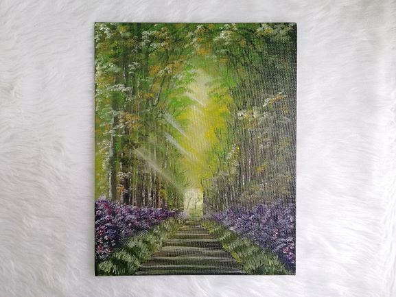 Glorious Forest 1 Oil Painting