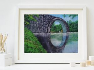 All Artworks 13 The Bridge and Its Reflection