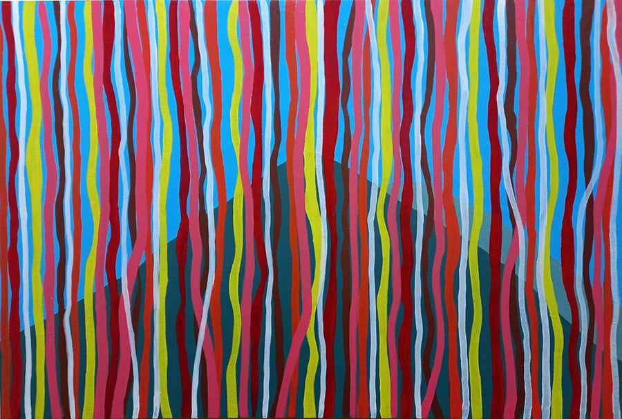 Colors of Mt. Banahaw 1 Colors of Mt Banahaw - 24x36 in - Francis Charles Nanawa