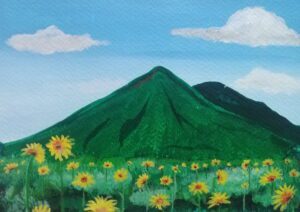 All Artworks 16 Sunflower at the foot of Mt Banahaw 1