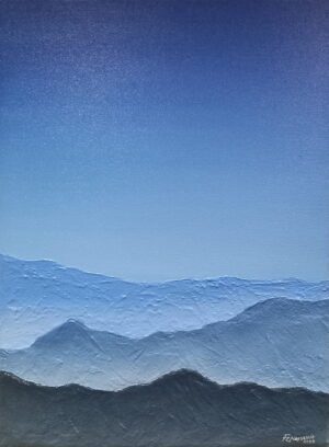 Buy Original and Affordable Filipino Art 19 Blue Mountains - Francis Charles Nanawa