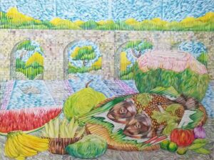 All Artworks 17 Piknik sa Malagonlong - Louinuel Babia