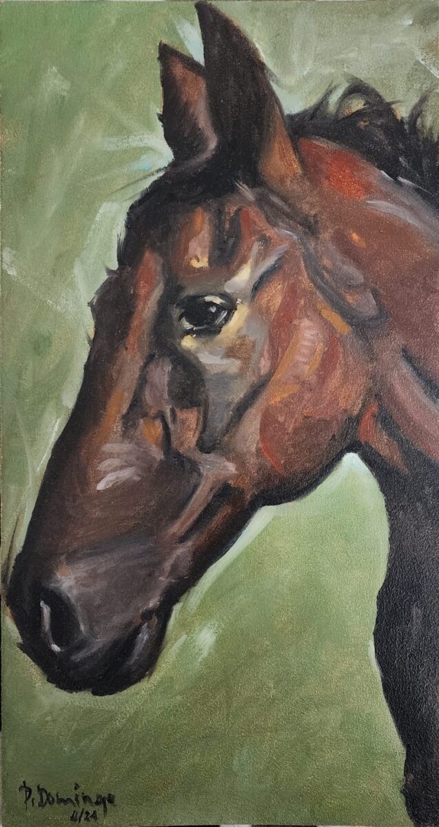 Red horse 1 Red horse