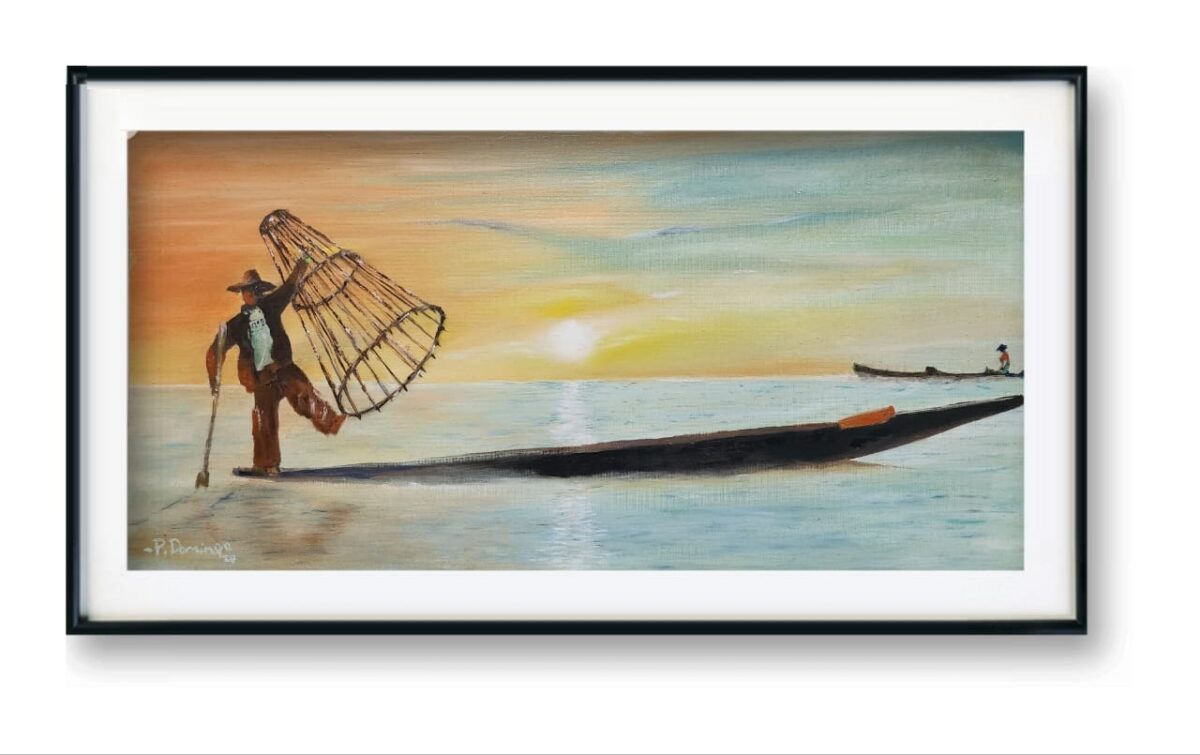 Man on a Boat 1 Man on a Boat