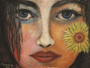 Blue-eyed Random Girl